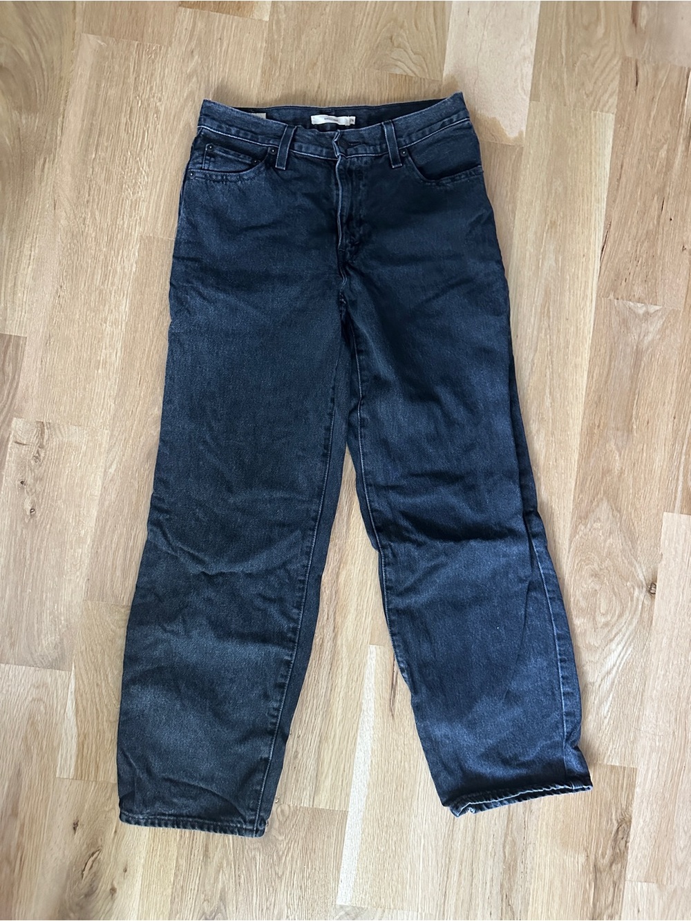 Levi's Black Straight-Leg Women's Jeans
